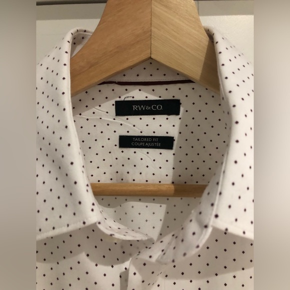 Mens RW Dress shirt SMALL - Picture 2 of 6